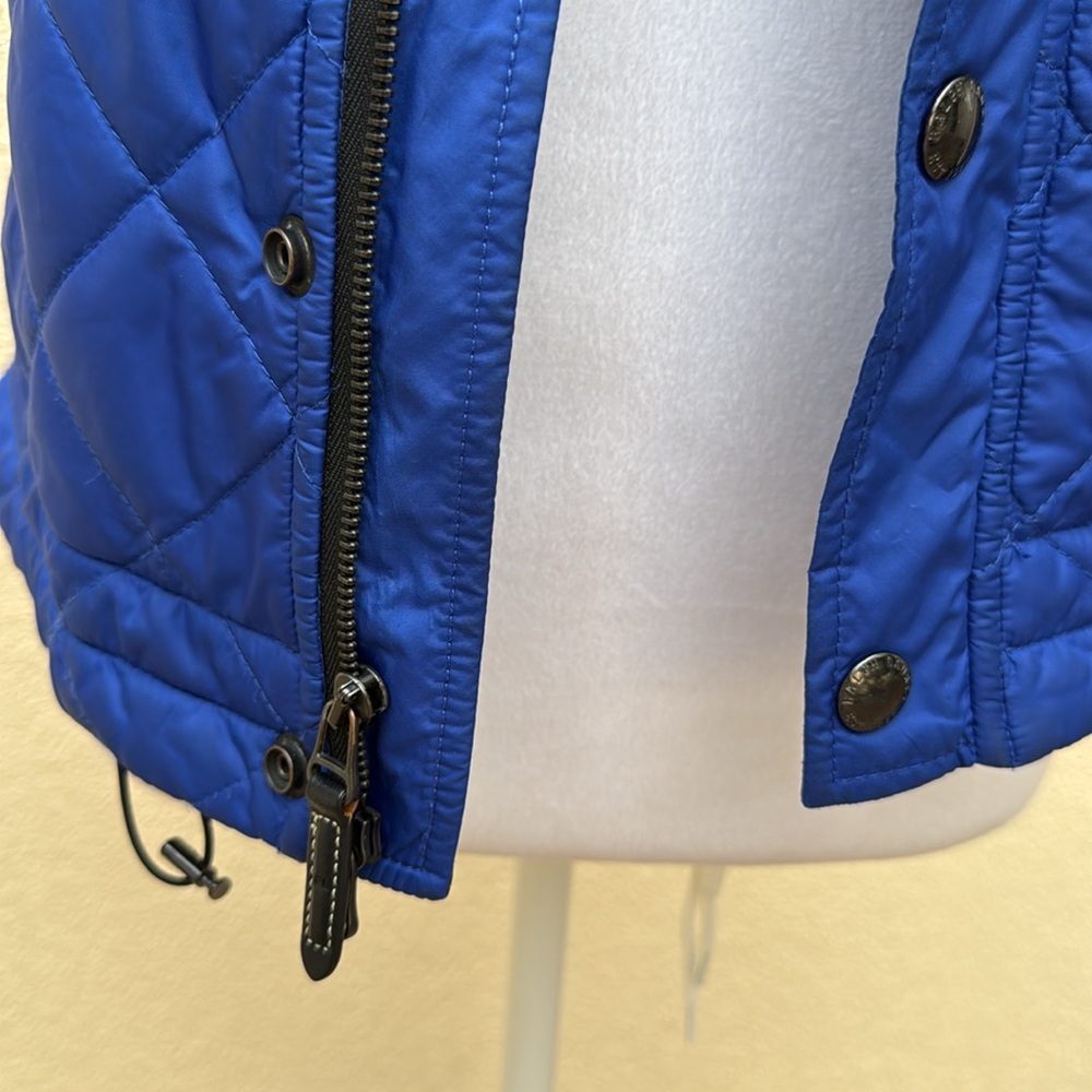Ralph Lauren blue quilted puffer vest - Picture 8 of 10